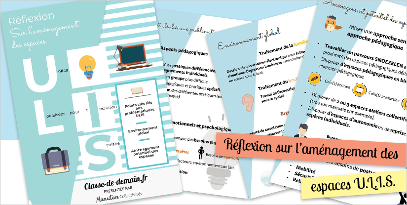 Guide Reflexion Sur L Amenagement Des Espaces U L I S Amenagement Des Espaces Educatifs Classe De Demain